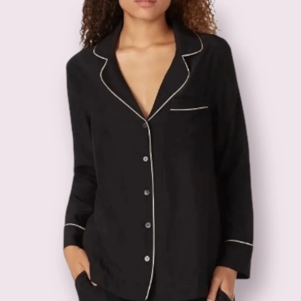 Kiki De Montparnasse Silk PJ Top